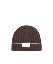 ribbed hat XL,L,M Brown