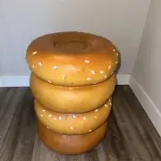 Bagel Stool / Side Table Brand New - Viral TikTok
