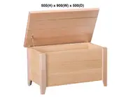 Principle (Aussie Made) Blanket Box - Tassie Oak Combination - As Pictured
