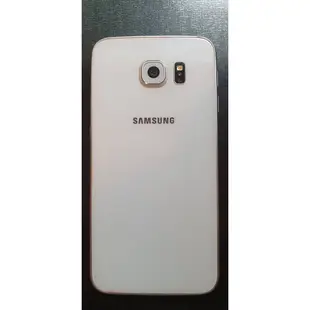 現貨 S6 空機 白色 Samsung Galaxy S6 3G/32G 手機 送保護貼+空壓殼+掛繩+傳輸線 保存良好