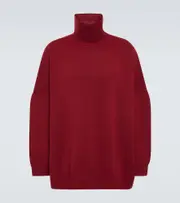 [The Row] The Row Vinicius cashmere turtleneck sweater AU 99 burgundy
