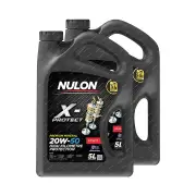 2x Nulon X-Protect 20W-50 High KM Protection Eng Oil 5L PRO20W50-5 Ref PM20W50-5