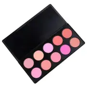 10 Color Makeup Blush Blusher Powder Palette Cosmetic