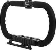 SHINEOFI Foldable Smartphone Video Stabilizer Grip with Sponge Handle for Comfortable Use Camera Rig for Filmmakers and Photographers Durable Design with Flexible Angle Locking