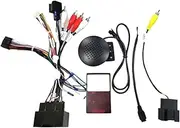 16 Pin Car Stereo Wire Harness Adapter Power Cable with Canbus Box GM-SS-04A Compatible for Chevrolet GMC 2009-2013/Trailblazer 2012-2015