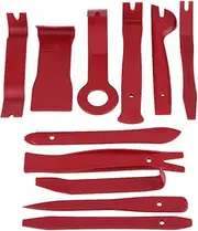 11Pcs Car Interior Exterior Dash Moulding Trim Audio Door Panel Clip Removal Tools Red