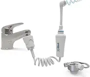 Water Flosser SOWASH Travel, Faucet Oral Irrigator Dental Water Floss, It Connects Directly to The Faucet, Non-Electric Dental Irrigator, with Vortice Tip + Travel Adapter, Italian Product