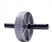 Abdominal Roller Silent Workout Non-Slip Full Body Workout Durable Steel Tube Lightweight and Portable