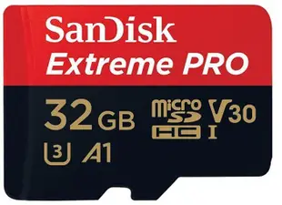 SanDisk 32GB 32G microSDHC【100MB/s Extreme Pro】microSD 4K