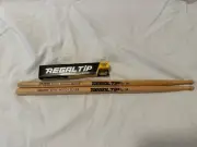 REGAL TIP Drum Sticks 5a Wood Tip, GRAEME EDGE MOODY BLUES, NEW!!