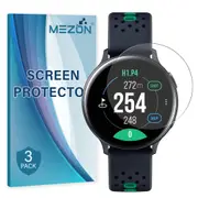 [3 Pack] Samsung Galaxy Watch Active2 (40 mm) Ultra Clear TPU Film Screen Protectors by MEZON – High Protection, Shock Absorption (Active 2 40mm, Clear) – FREE EXPRESS