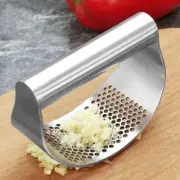 Stainless Steel Garlic Masher Press Crusher Squeezer Masher-.-