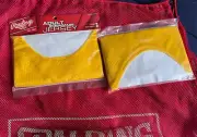 Rawling 2 basketball Yellow Jerseys Adult With Red Spalding Basketball bag