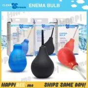 CleanStream Enema Anal Douche Lube BulbColonic Detox Cleansing System Valve