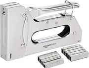Amazon Basics Manual Staple Gun with 1,000 D-Type 5/16-Inch Staples