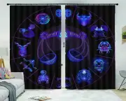 A Balanced Seat Heaven 3D Curtain Blockout Photo Printing Curtains Drape Fabric