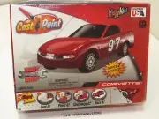 KRAZY KARS CAST & PAINT CHEVY CORVETTE 1:64 SCALE MODEL KIT SEALED
