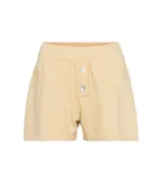 [Live The Process] Live The Process Cashmere-blend shorts AU 14 yellow