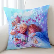 Vintage Fairytales Art Painting Sweet Candy Dreams Cushion Cover