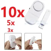 3/5/10X WIRELESS Home Window Door Burglar Security ALARM System Magnetic Sensor