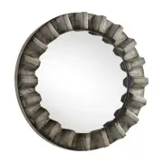 Cyan Design Argos 2.25" Mirror, Galvanized - 10396