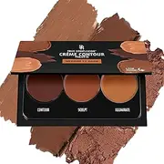 Black Radiance True Complexion Creme Contour Palette, Medium to Dark, 7.5 Gram