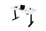 ErgoDesk AUTO Series Automatic Standing Desk 150cm in White & Black