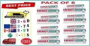 LACALUT SENSITIVE Toothpaste 8x 75ml-Neck Caries-FREE GIFT+SHIPP.