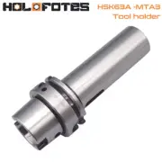 HSK63A MTA3 Tool Holder HSK63A-MTA3-140L CNC Milling Cutter Machining Center