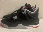 Air Jordan 4 Bred Reimagined Size 7y FAST SHIPPING