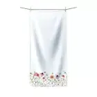 Polycotton Towel Flowers Butterfly Bee