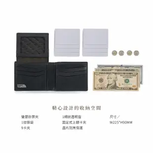 【Crocodile】皮夾 短夾 男生錢包 雙鈔 RFID Aston奧斯頓系列-0103-11405-鱷魚皮件(新品上市)