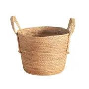Woven Handheld Flower Baskets Rattan Plant Pots Plant Pots Storage Baskets Home Decoration Flower Baskets C