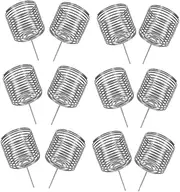 KONTONTY 12pcs Bonsai Fertilizer Box Indoor Plant Fertilizer Slow Release Fertilizer Bonsai Fertilizer Basket Plants Bonsai Fertilizer Mesh Orchard Fertilizer Basket Stainless Steel Silver