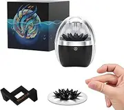 Bluetooth Speaker, Magnetic Fluid Speaker with Music Rhythm, Portable Speaker with Colourful Light, Magnet Liquid Toy, Desktop Decor, Magnetic Fluid Lamp for Camping Picnics