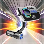 Bluetooth 5.0 Fm Transmitter Car Radio Adapter Hands Car