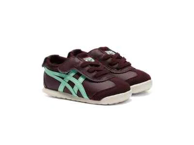 Onitsuka Tiger MEXICO 66 Kid's Toddler Deep Mars/Fresh Ice Shoes Sneakers Japan