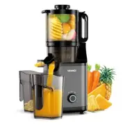 Cold Press Juicer BPA Free 5.7" XL Feed Chute Dual Auger Slow Masticating