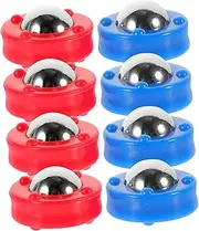 QUMIIRITY 24pcs Multi-Function Table Football Machine Rolling Beads for Boys and Girls Tabletop Game Board Soccer Accessories Shuffleboard Equipment for Fun Indoor Play