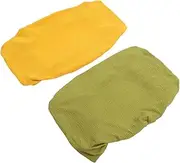 KAILIKETIY Nappy Change Mat 2pcs Reusable Washable Changing Pad Covers Elastic Soft Mat Sheet