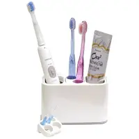 在飛比找松果購物優惠-日本LEC可變換收納牙刷架 (6折)