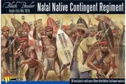 Black Powder Anglo-Zulu War Natal Native Contingent Regiment Military Table Top Wargaming Plastic Model Kit 302014602