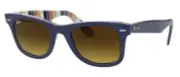New Ray-Ban RB2140 1320/85 Wayfarer Hand Made in Italy Unisex Sunglasses