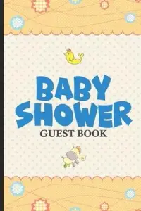 在飛比找博客來優惠-Baby Shower Guest Book: Guest 