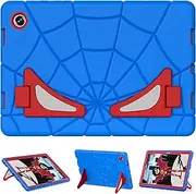 Kids Case for Samsung Galaxy Tab A8 10.5 2022 SM-X200 X205 Kickstand Heavy Duty Cover for Kids Rugged Shockproof Protective Tablet Case for Samsung Galaxy Tab A8 10.5 (Blue/Red)