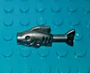 Lego Lot of 1 Pearl Dark Gray Fish Minifigure Zoo Jungle FOOD Dinner Kitchen