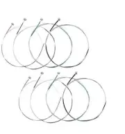 3/4 4/4 Violin String Replacement Set GDAE for Violin Instruments, 8 Pcs