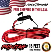 ATV UTV Battery Charger Cord Plug In Adaptor Tender For Tender Quick Disconnect