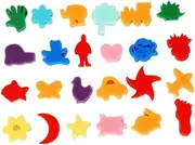 Ciieeo Toddler Play Set Kids Tool Sets 24Pcs Sponge Painting Shapes Animal Sponge Painting Set Sponge Painting Set for Toddlers Assorted Animal Pattern (Random Color) Kids Play Sets Bulk Sponges
