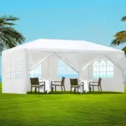 UV Resistant Outdoor Gazebo Wedding Marquee Party Tent With Carry Bag/Rope/Peg